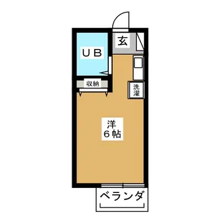 コーポ武山【2階】の間取り