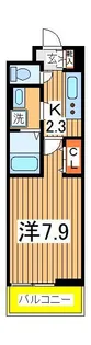 ソフィアフルール2【2階】の間取り