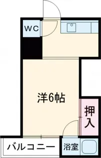 春栄荘【2階】の間取り