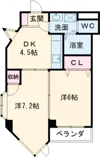 ROSEBUD【3階】の間取り