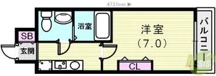 マロワール神戸【9階】の間取り