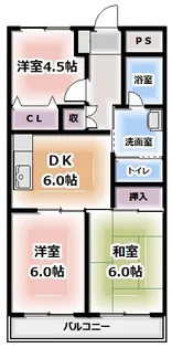 ベルロード23【2階】の間取り