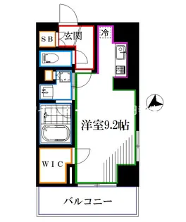 アリーチェ東高円寺【3階】の間取り