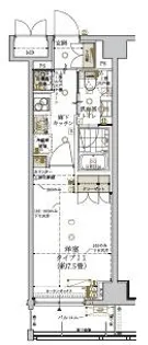 THE Grande regalo 東日暮里【1階】の間取り