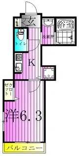 MAISON FORTUNA【1階】の間取り