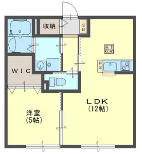 Breeze Court【2階】の間取り