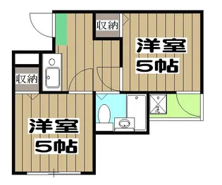 アメニティー京都1番館【3階】の間取り