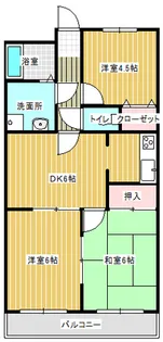 Fプラザ【3階】の間取り