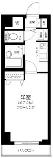 ヴェルト新宿【5階】の間取り