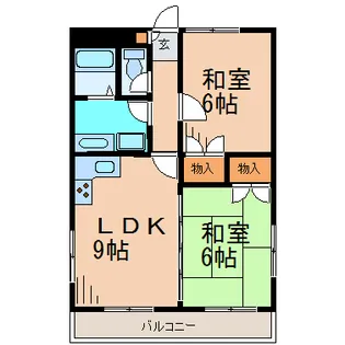 グランドゥール【3階】の間取り