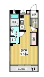 ディアコートM【3階】の間取り