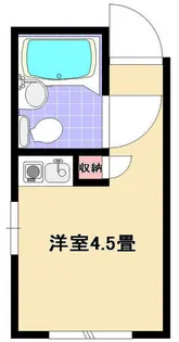 ヴィラ清瀬【2階】の間取り