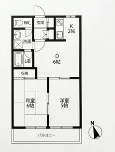 プラーズ千年【3階】の間取り