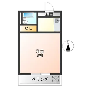 メゾン芹沢 一番館【2階】の間取り