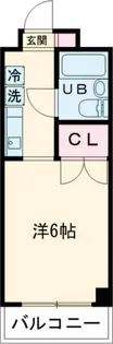 パークシティ戸越【3階】の間取り