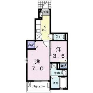 Schone(シェーネ)【1階】の間取り