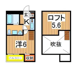 柏ロジウライフ【1階】の間取り