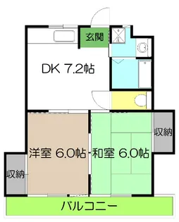 ルミエール高そね【3階】の間取り