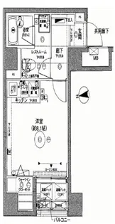 レアシス秋葉原【2階】の間取り
