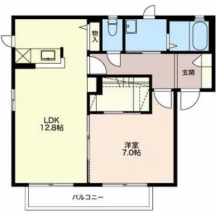 メノマーレ C【2階】の間取り