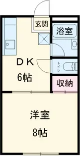 ブルーメンハイム【1階】の間取り