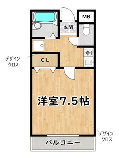 アーバンコートHRT【1階】の間取り