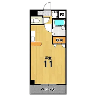シュライン岡崎【3階】の間取り
