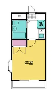 ノーブル新川崎【1階】の間取り