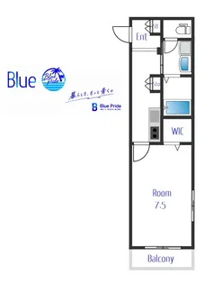 DELICIOUS LIFE APARTMENTS【1階】の間取り