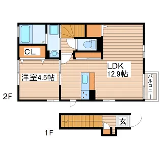 T-room【2階】の間取り