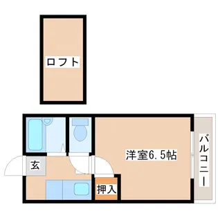 パル春日【2階】の間取り
