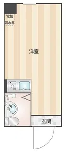ダイヤモンドビル北千住【2階】の間取り