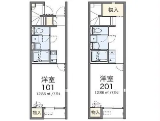 レオネクストMoriyama【1階】の間取り
