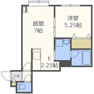 ヴィヴァーチェIII【2階】の間取り