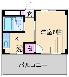 メゾンドゥフレール【3階】の間取り
