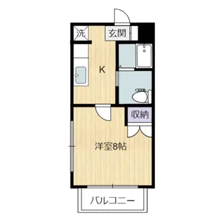 オーガスト’90【1階】の間取り
