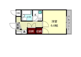 和州ロイヤルビル【2階】の間取り