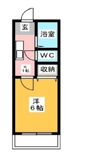 シェトワ瀬谷【2階】の間取り