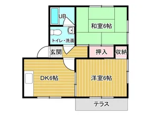 シャルム【1階】の間取り