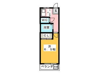 ハイツ神明 A【1階】の間取り