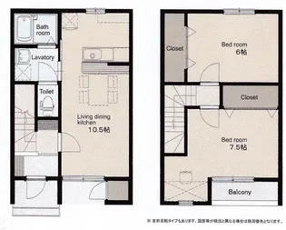 プロスペリティの間取り