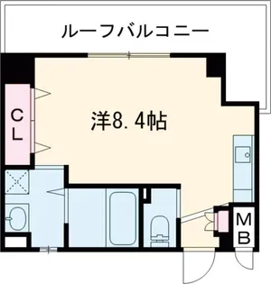 中天マンション【4階】の間取り