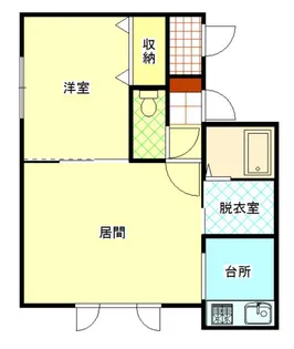 木夢【1階】の間取り