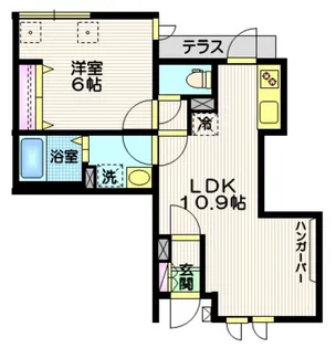 Ciel 大岡山【1階】の間取り