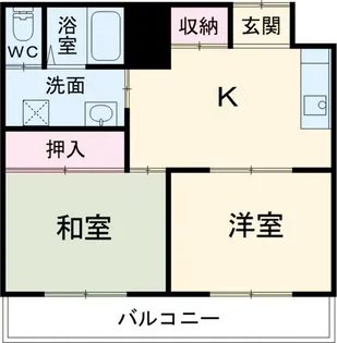 メゾン・ド・エスポワール【1階】の間取り
