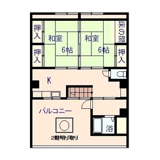 ローズハイツ【3階】の間取り