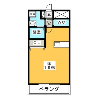 パラシオンII【2階】の間取り