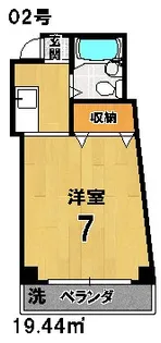 NKTハイツ【2階】の間取り