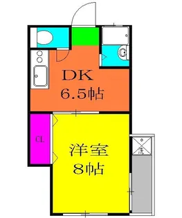 リバービレッジ【2階】の間取り