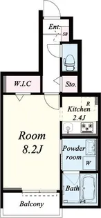 モンテローザ【1階】の間取り